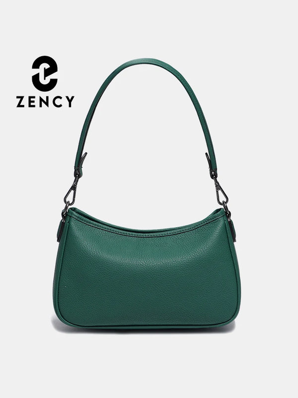 حقيبة كتف جلد طبيعي من ZENCY
